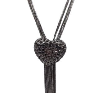 Collar Cuore plateado